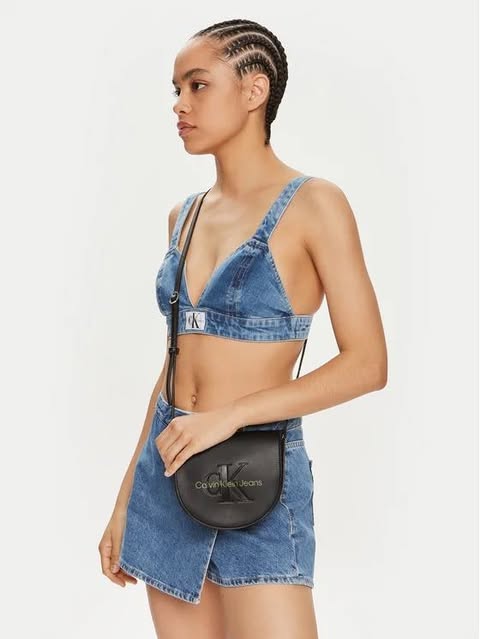 Calvin Klein Sculpted Mini Saddle Bag