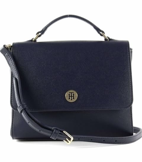 Tommy Hilfiger Honey Flap Satchel Bag