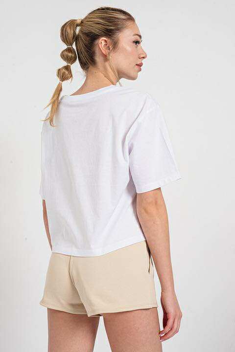 Armani Exchange Crop Top