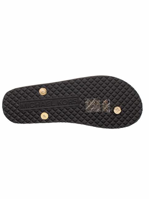 Michael Kors Signature Logo Flip Flops