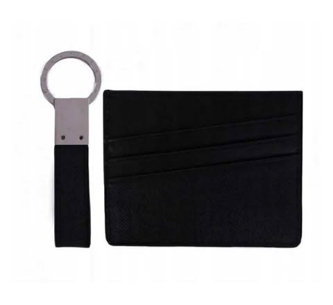 Calvin Klein Card Wallet Holder with Keychain