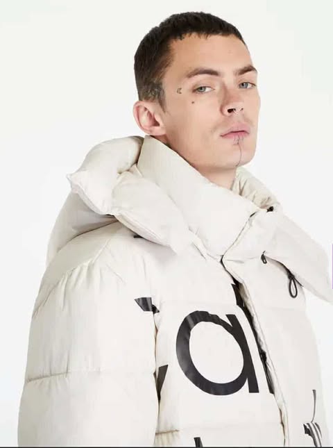 Calvin Klein Bold Disrupted Logo Jacket