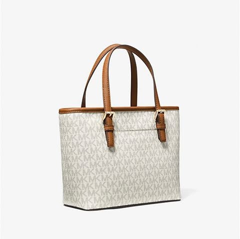 Michael Kors Jet Set Travel Extra-Small Logo Top-Zip Tote Bag
