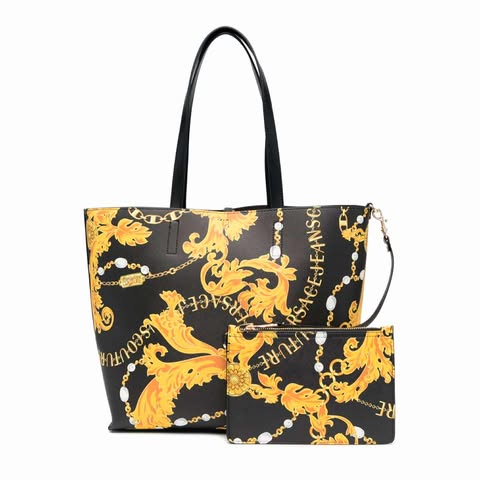 Versace Jeans Couture Reversible Tote Handbag