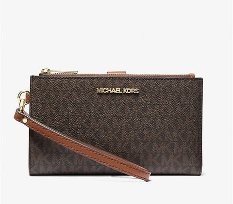 Michael Kors Jet Set Travel Signature Logo Smartphone Wallet