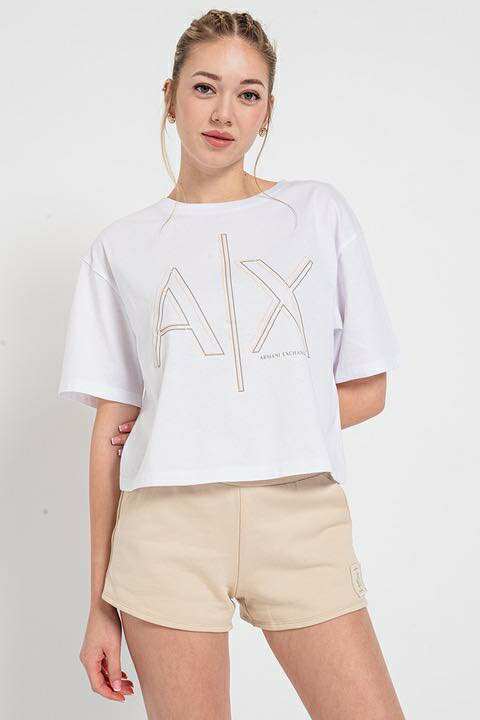 Armani Exchange Crop Top