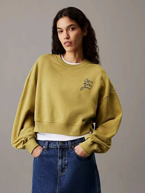 Calvin Klein Jeans Cropped Sweater