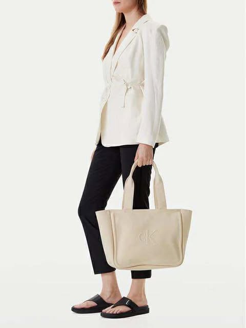 Calvin Klein Canvas Tote