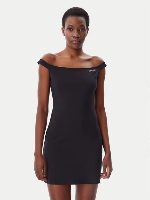 Calvin Klein Off Shouder Dress